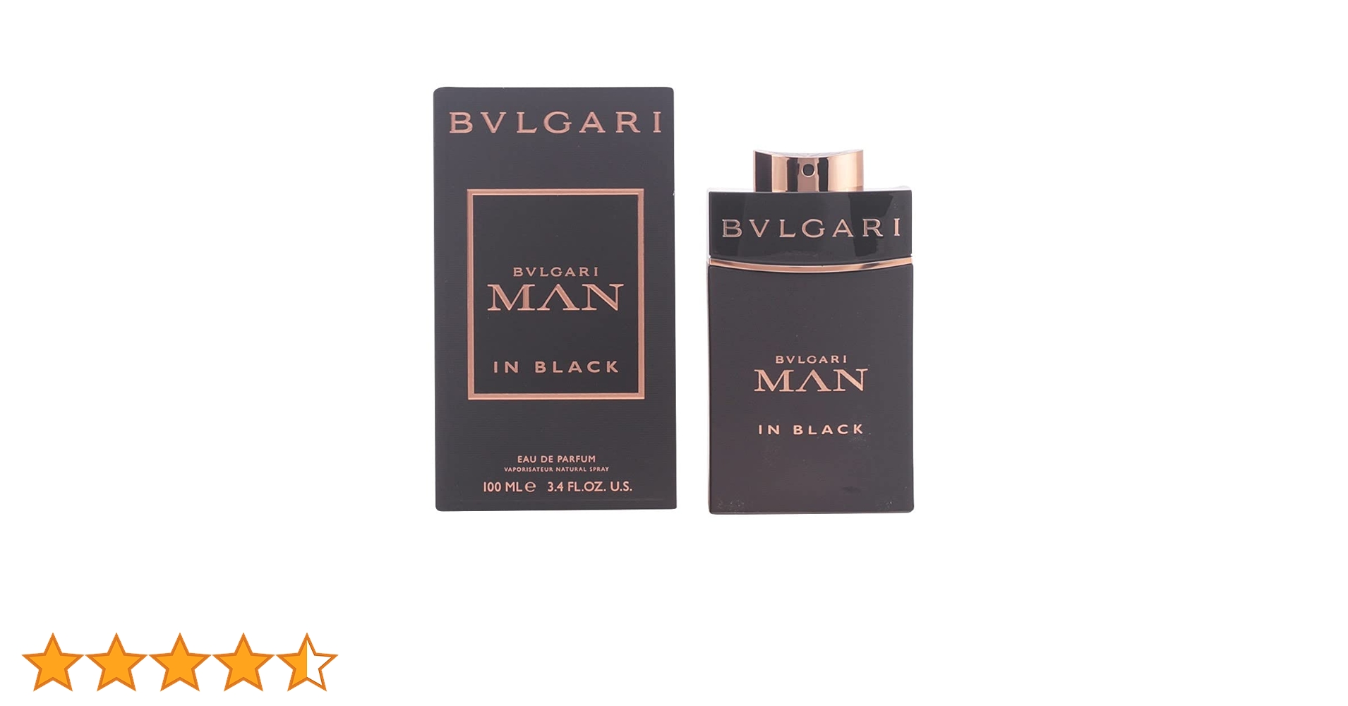 Bvlgari Man In Black Eau De Parfum Spray, 3.4 ounces